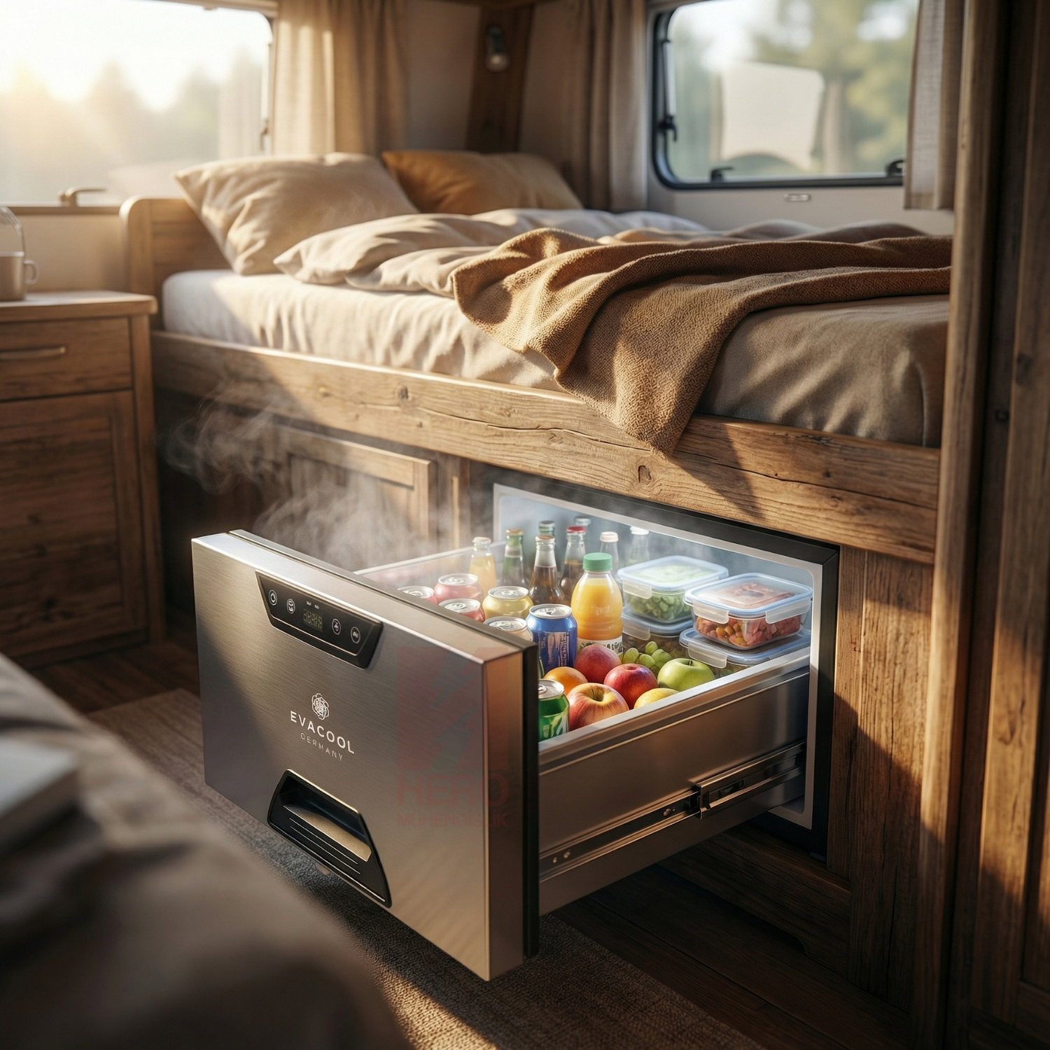 Eva D 31 C Yatakaltı Çekmece Buzdolabı